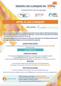 Session cas cliniques 100% virtuel du GRPso conjointement avec les groupes HS France, GREAT, EMSED